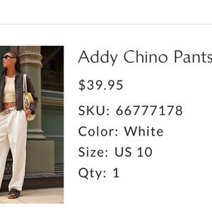 Free People Chino pants